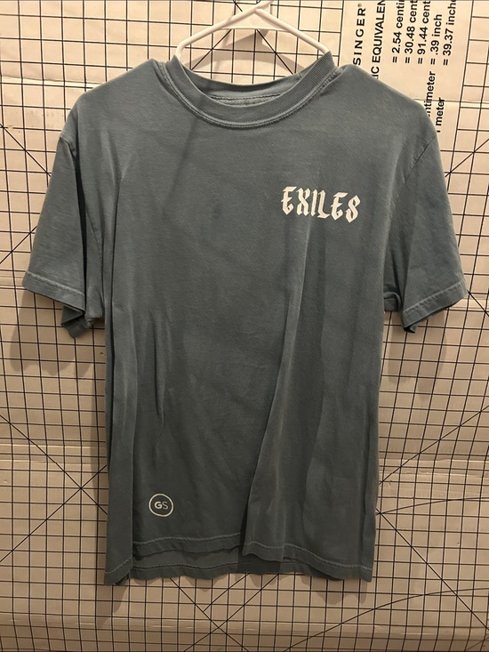 Comfort Colors Other - Comfort Colors Men’s Short Sleeve Tee in Faded Teal Blue “Not of this World”